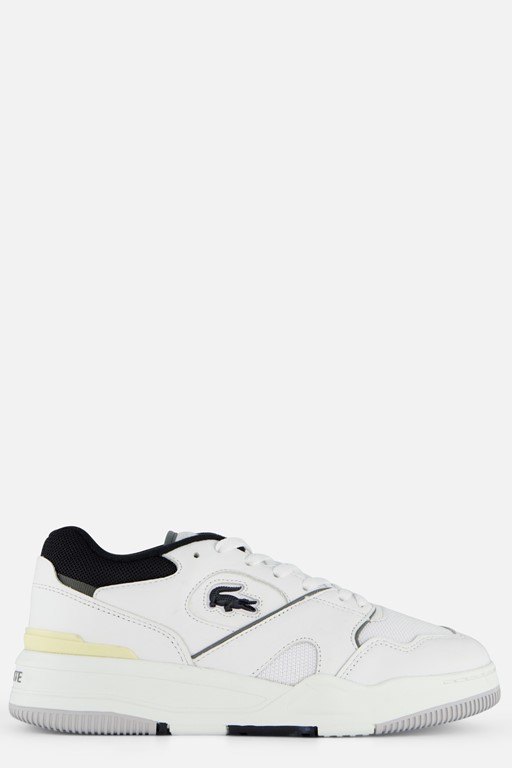 Lacoste Lineshot Sneakers wit Leer