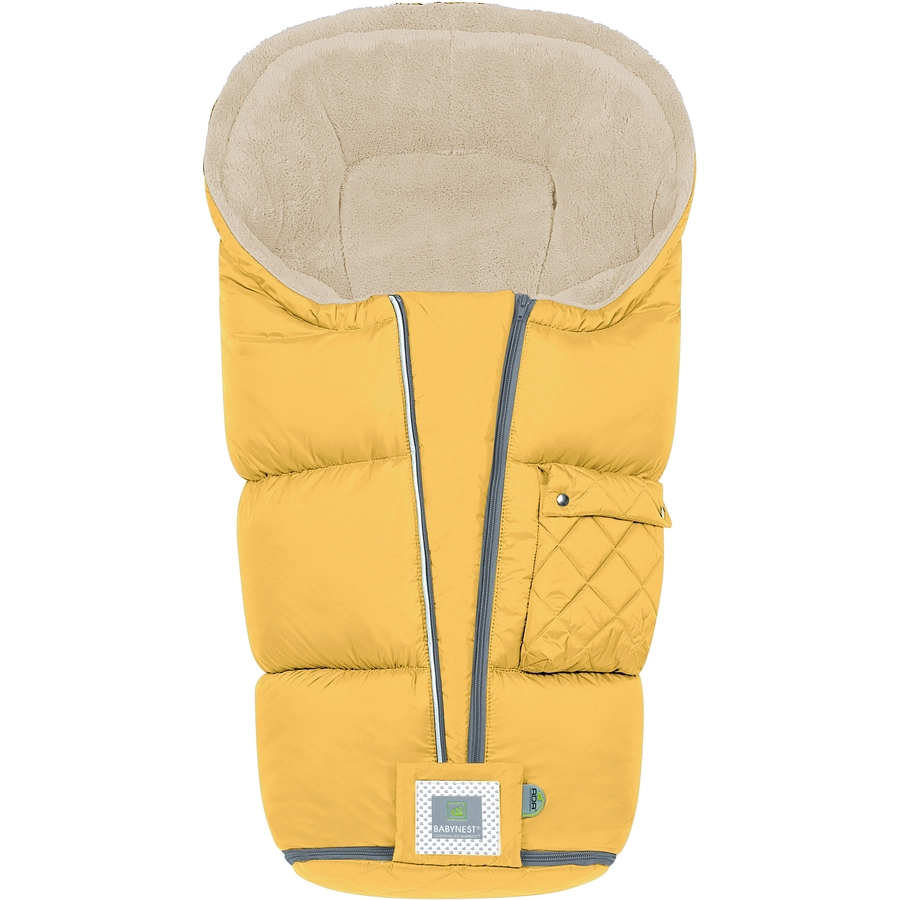 odenwälder Fußsack Gino-cs dark mustard
