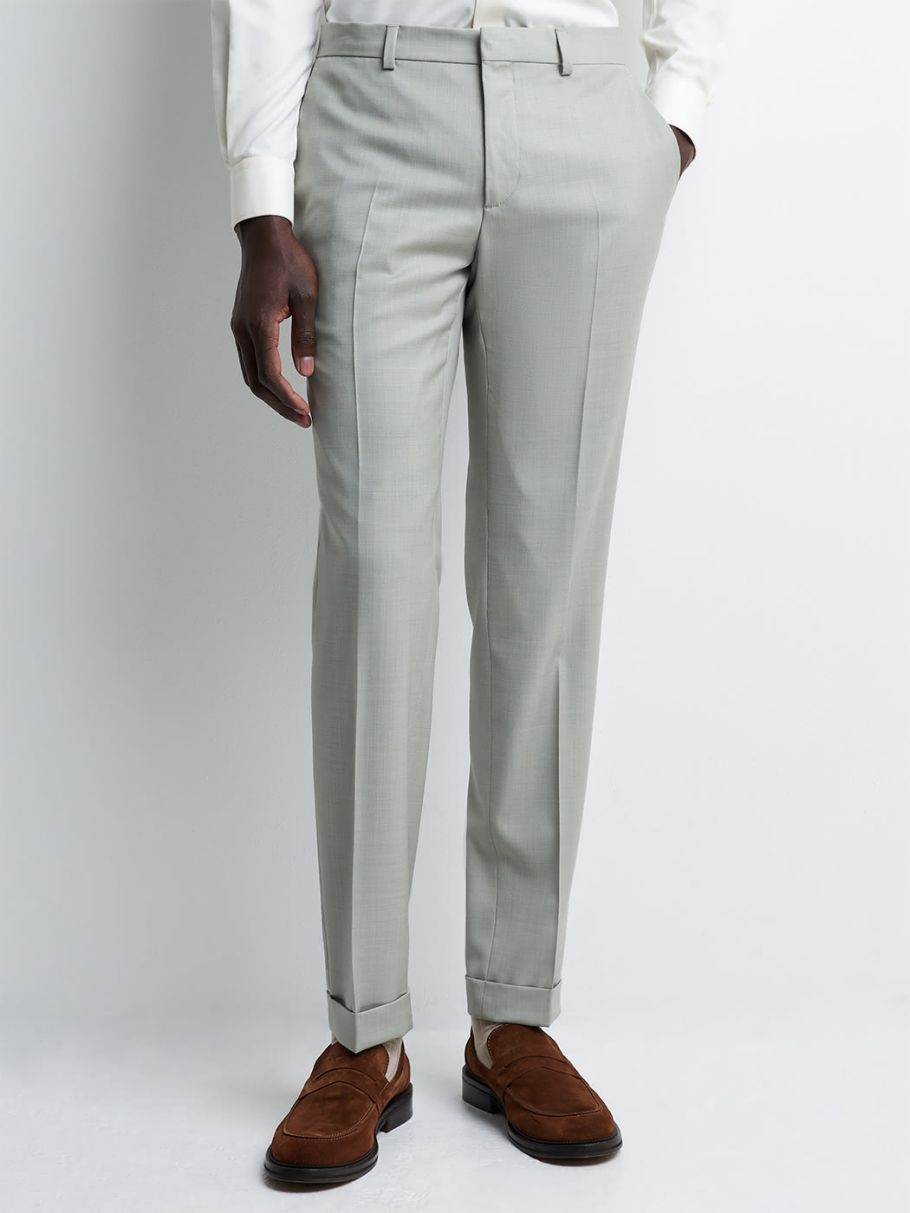 Pantalon coordonnable extraslim en laine