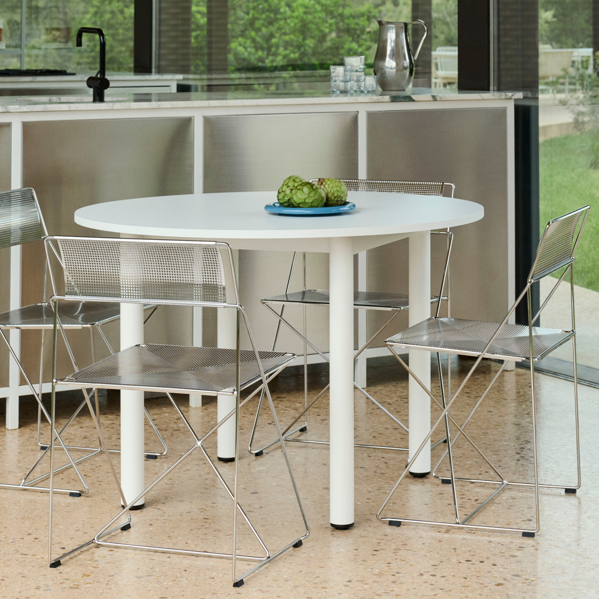 Eetkamerstoel X-Line chroom