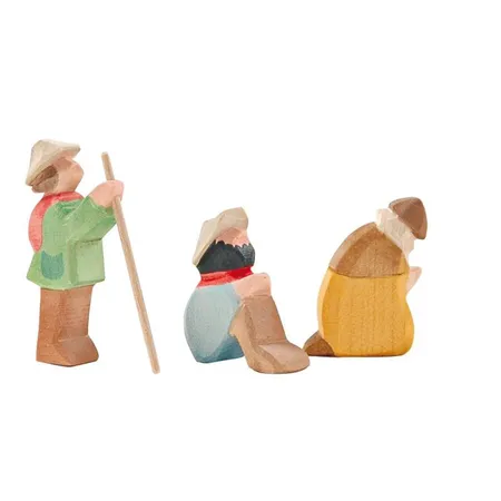 Ostheimer Weihnachtsdekoration Hirtengruppe mini 3-tlg