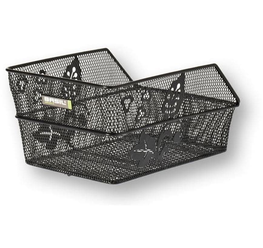 Basil Fahrradkorb »FLOWER S, schwarz«