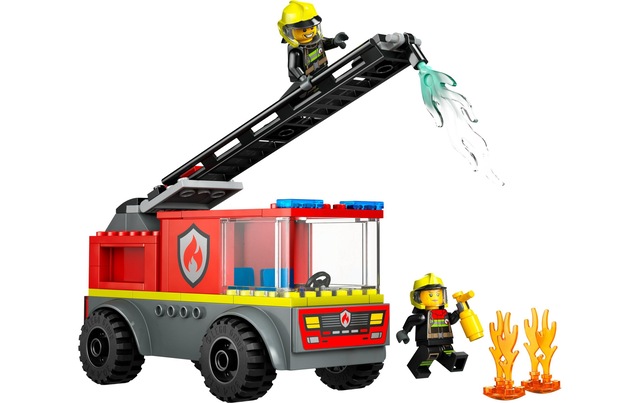 LEGO® Spielbausteine »City Feuerwehrleiterfahrzeug 60463«
