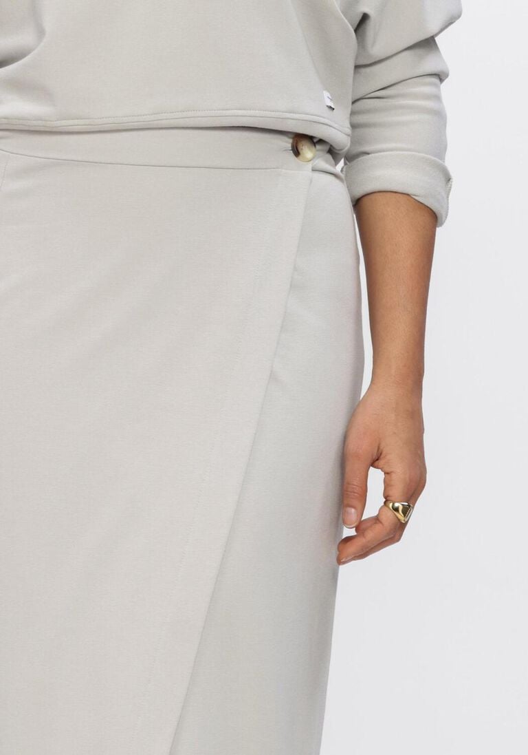 blauwe penn & ink maxirok skirt
