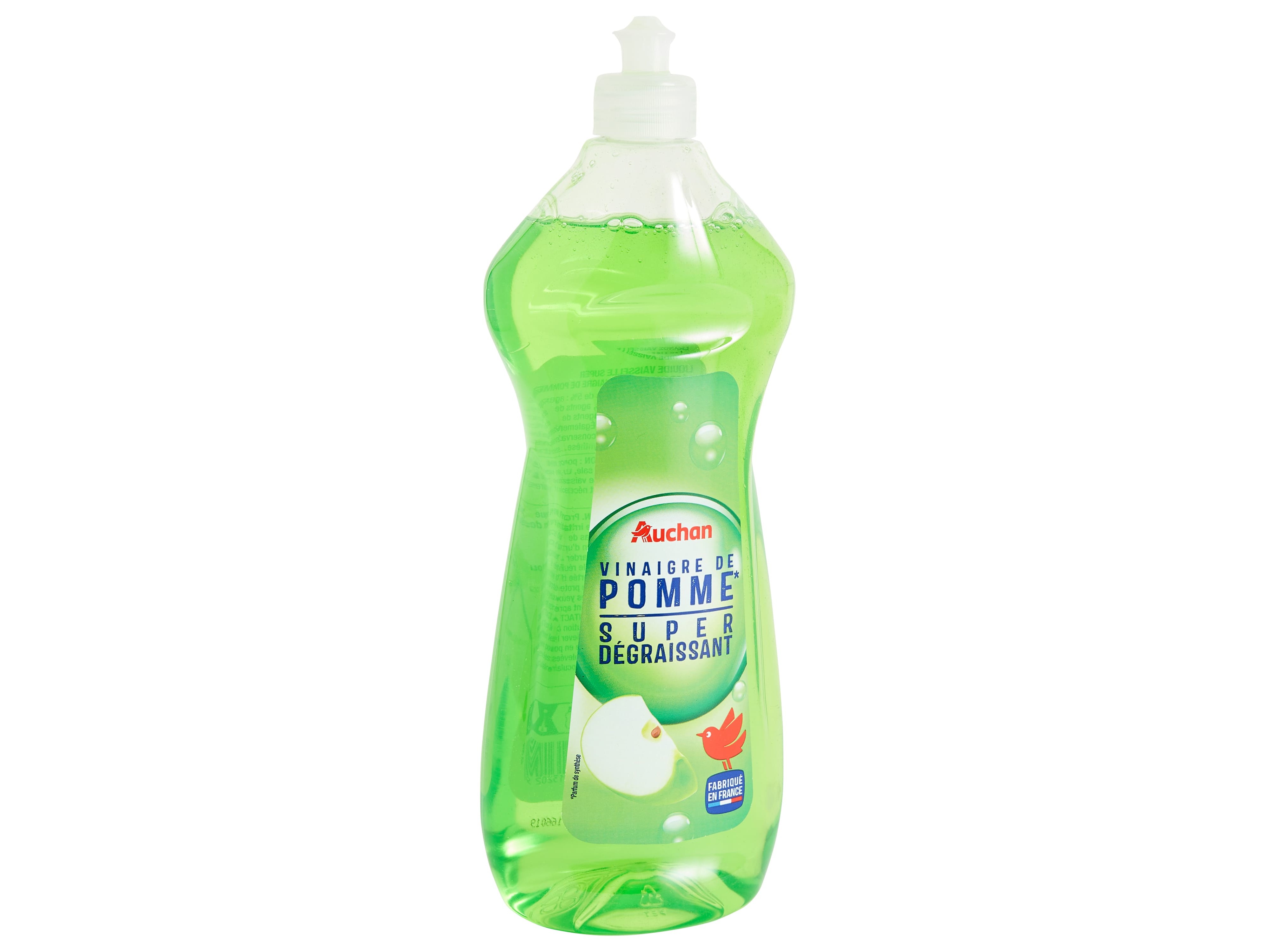 DETERGENTE LOIÇA MANUAL AUCHAN CONCENTRADO MAÇÃ 750ML
