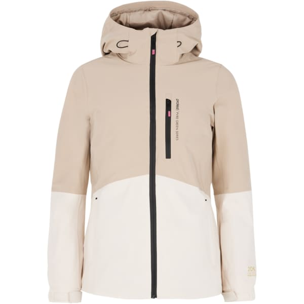 Veste de ski PROTEST PRTDISK SNOWJACKET W BAMBOO BEIGE