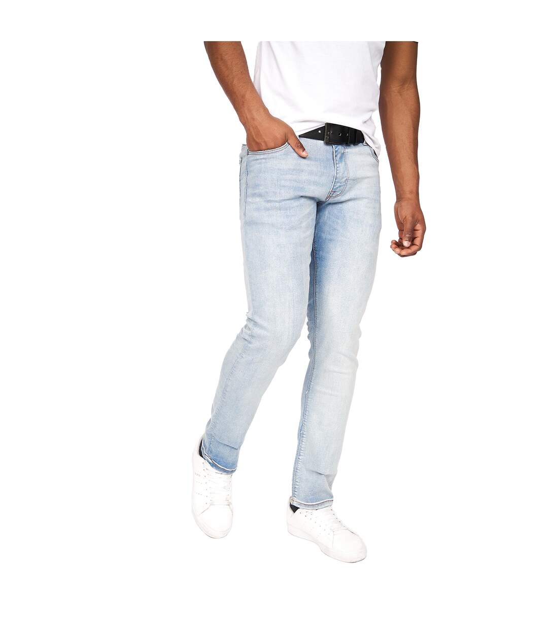 Crosshatch - Jean CADMAN - Homme (Bleu clair délavé) - UTBG383