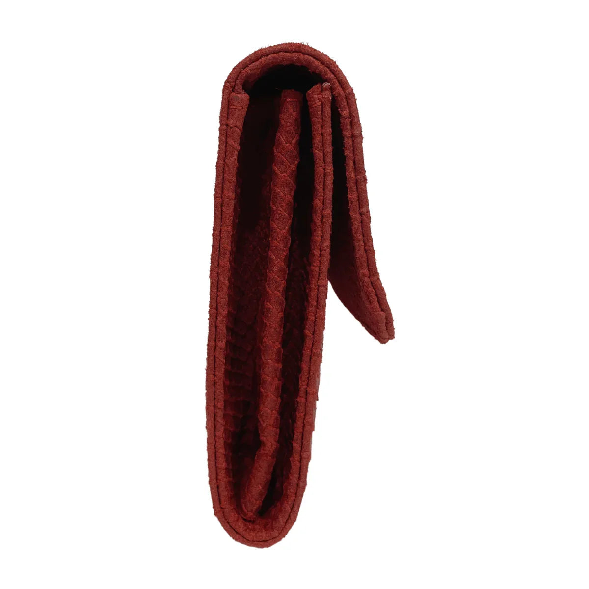 Croco print - schoudertas/clutch leer