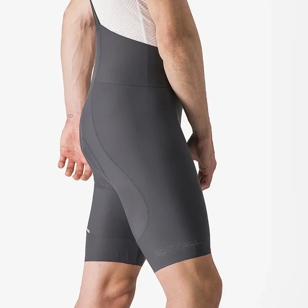 Castelli Espresso Fietsbroek Kort Donkergrijs Heren