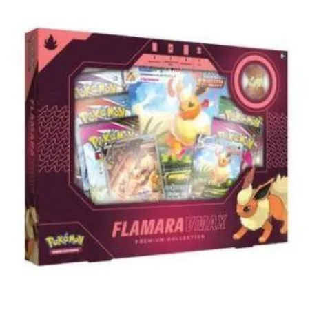 Pokemon Premium-Kollektion Aquana-VMAX, Blitza-VMAX und Flamara-VMAX, 1 Packung, 3-fach sortiert