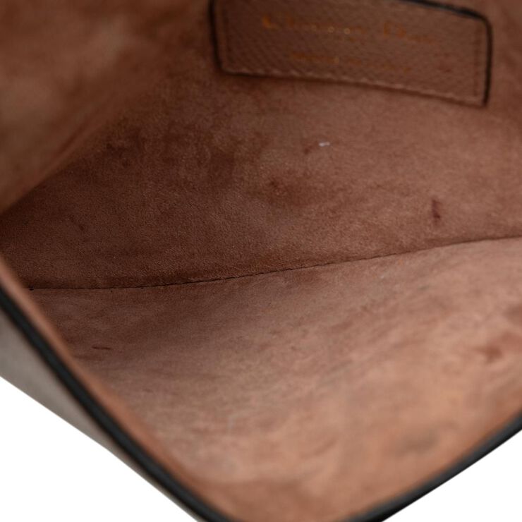 Dior Vintage Dior Saddle Bag Brown