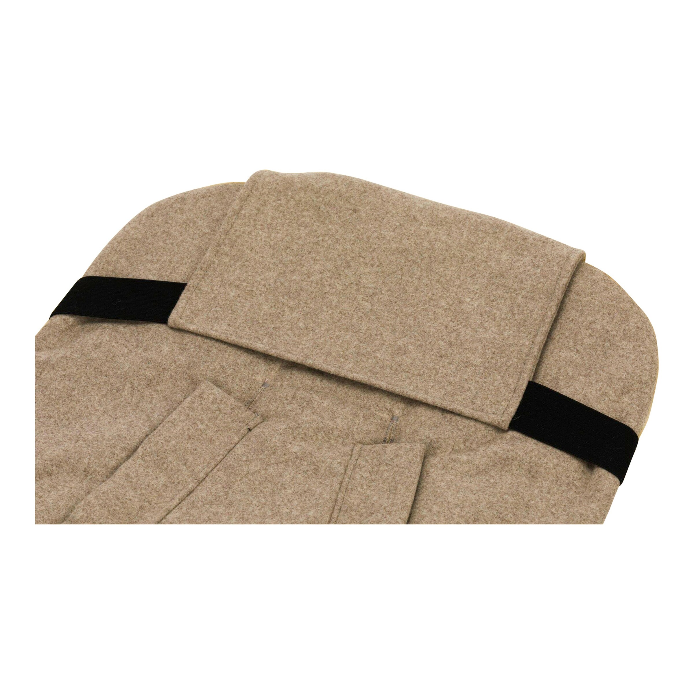 babycab Winterfußsack Lammfell Lille Wool für Kinderwagen, Buggy braun