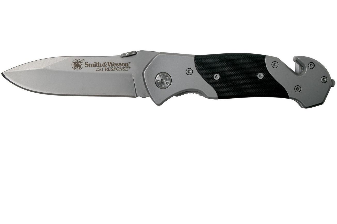 Smith & Wesson 1St Response SWFR grijs, reddingsmes