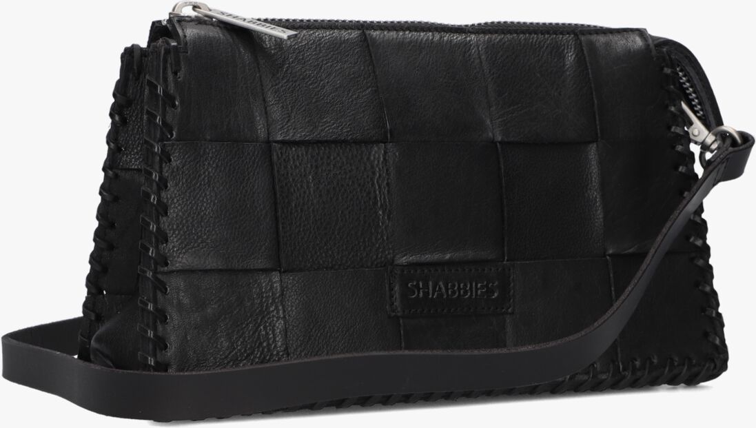 SHABBIES zwarte shabbies schoudertas noka