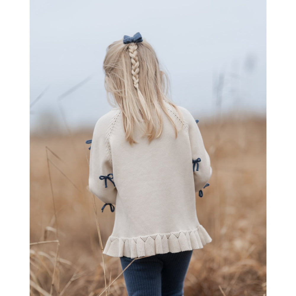 Køb Hanevild Ivory More Bows Sweater