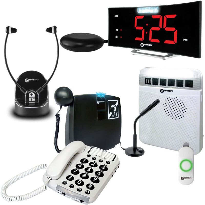 Kit complet pour personnes malentendantes en hébergement