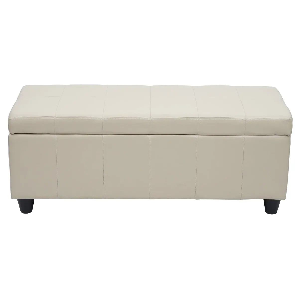 Mendler Banc de rangement Kriens - Crème