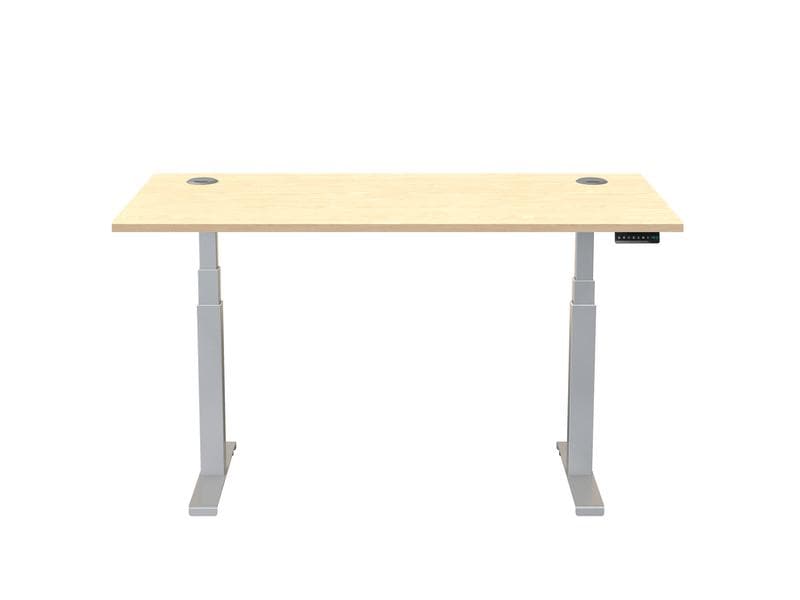Fellowes Tischplatte Levado 120 x 80 cm, Ahorn Platte für den Tisch