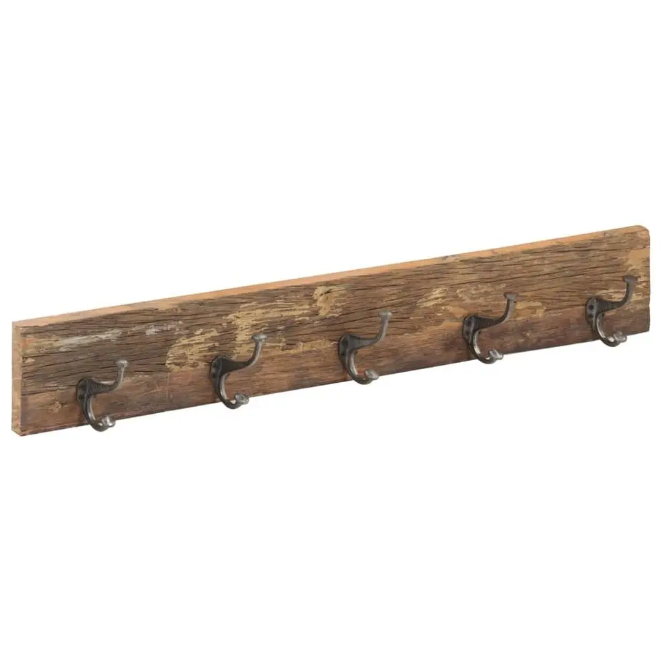 vidaXL - Kapstok - Bruin - Hout