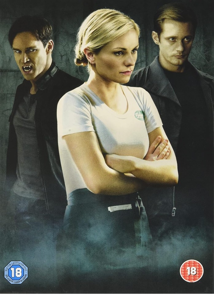 True Blood Seasons 1 to 7 Complete Collection DVD - Subtitles Danish. Swedish. Norwegian. English