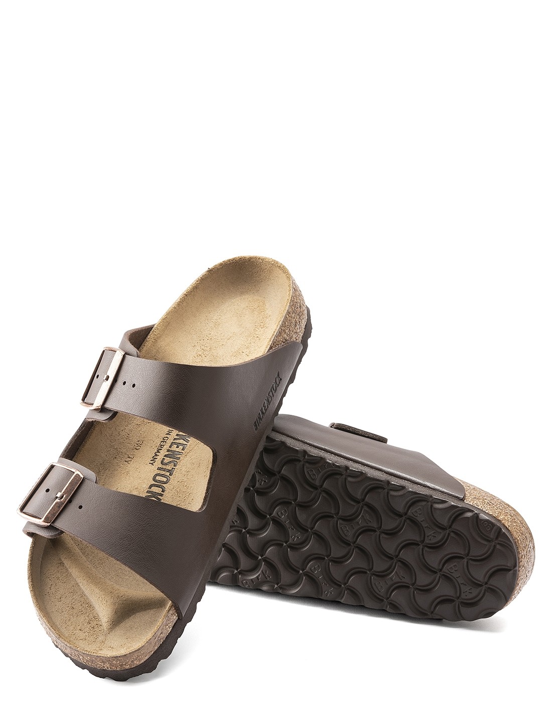 birkenstock Mules Femme Arizona bf dark brown