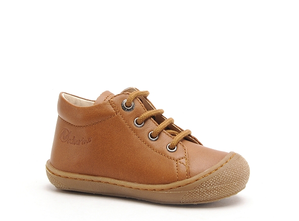 Naturino boots bottine bebe cocoon nappa spazz marron