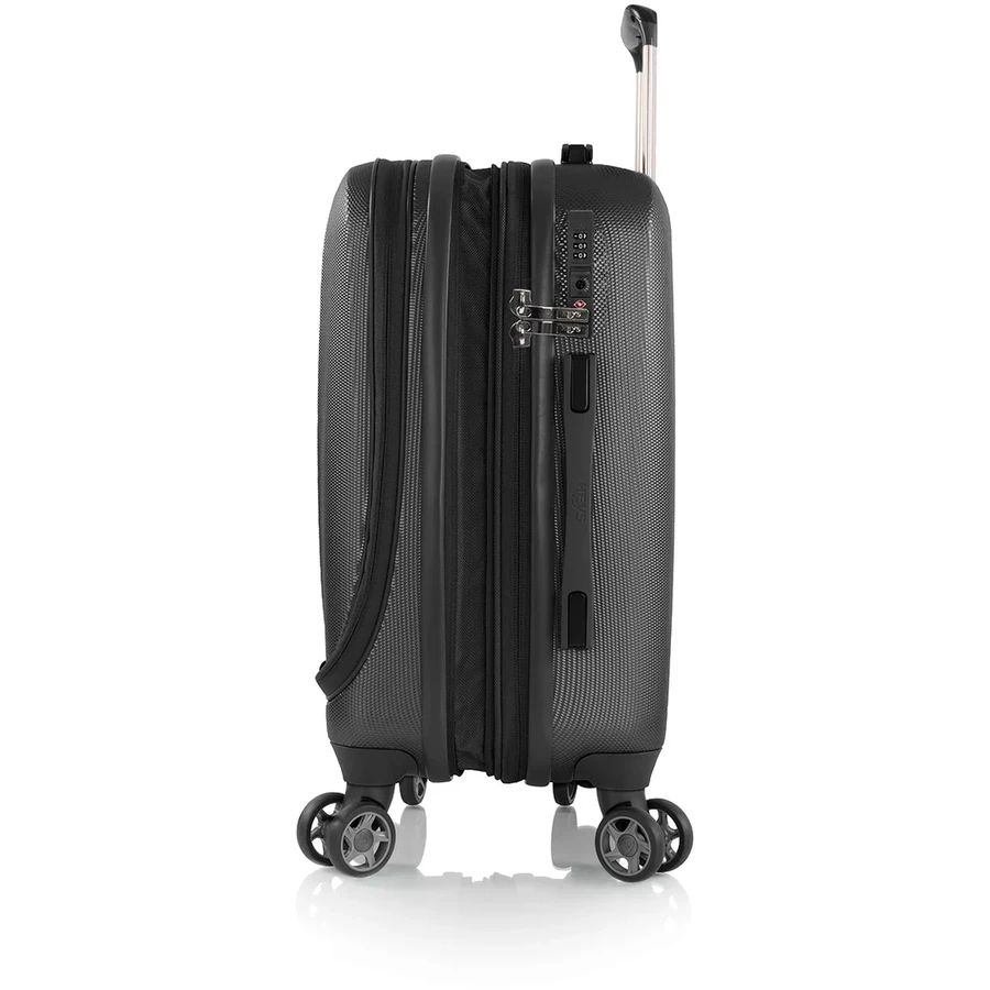 Heys Vantage Smart Access - 4-Rollen-Kabinentrolley S 15.6 53 cm erw. black