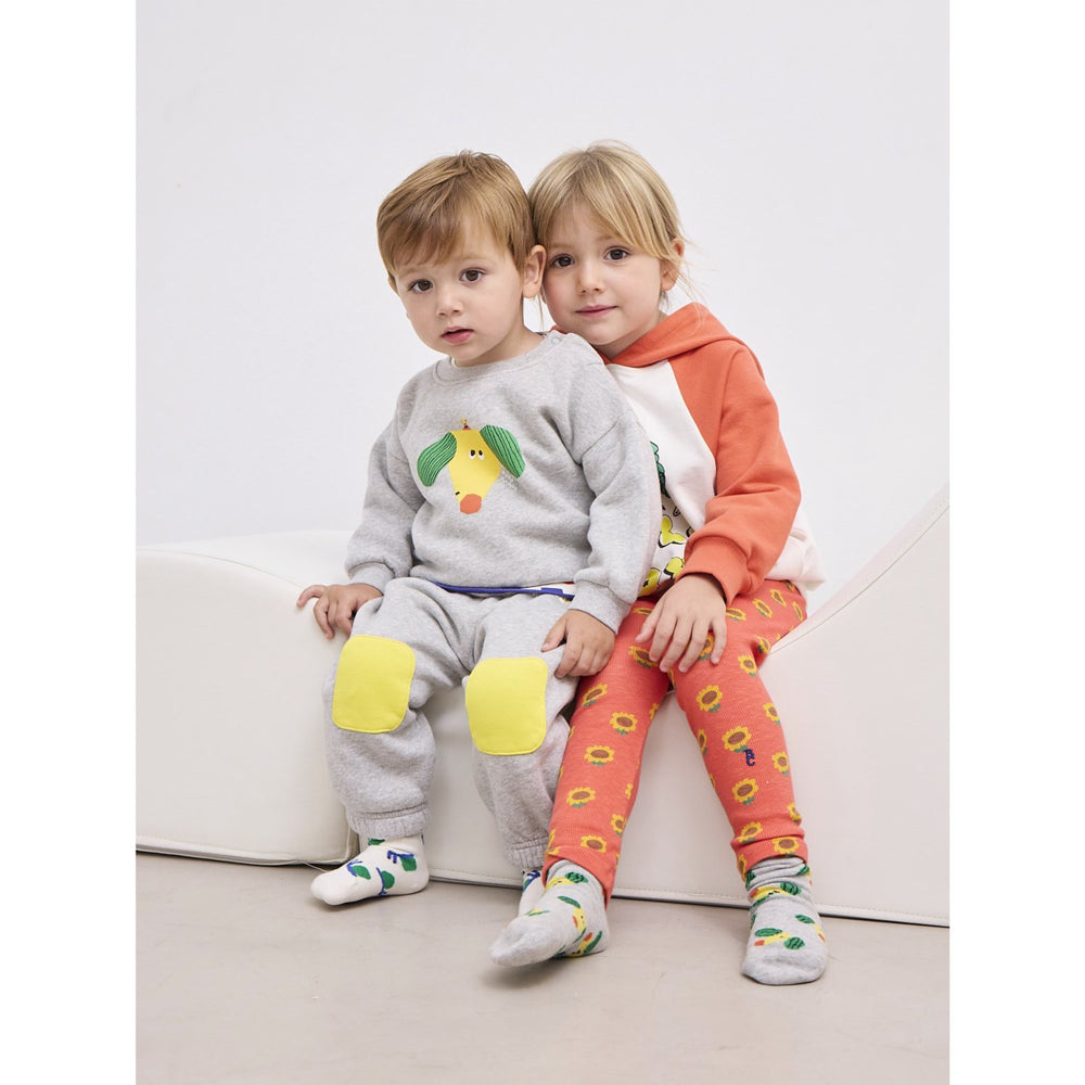 Køb Bobo Choses Offwhite Funny Snail All Over Korte Strømper