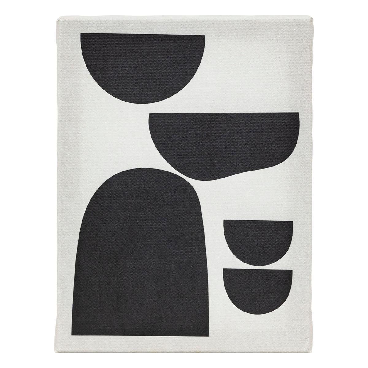TOILE IMPRIMEE ABSTRAIT CYNTHIA X5 PIECES