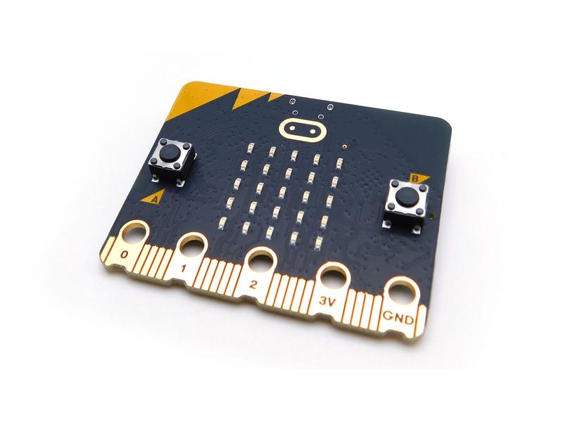 BBC micro:bit Entwicklerboard micro:bit V2.2 Go Entwicklerboard im Taschenformat mit 5x5 LED-Matrix
