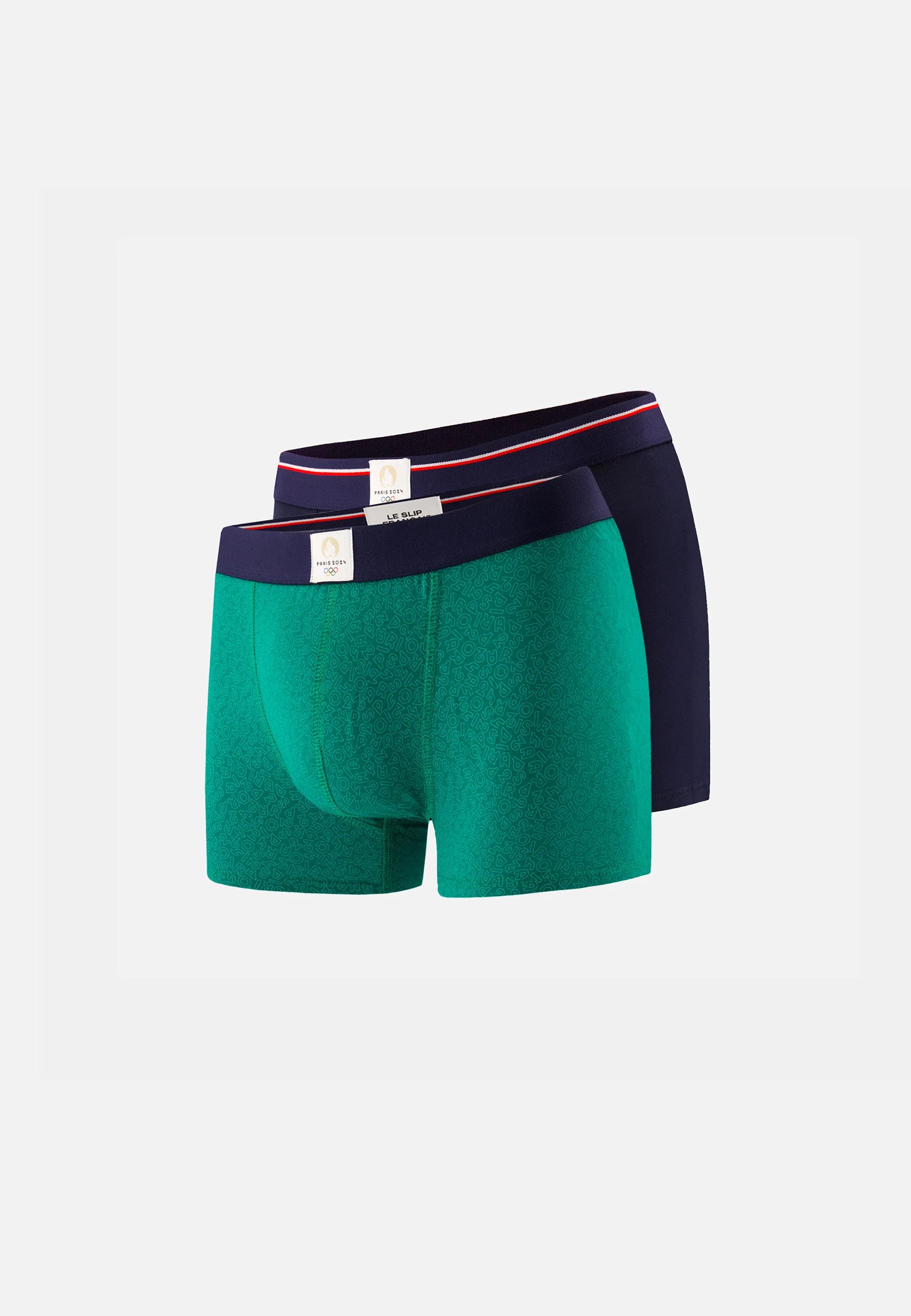 Duo de boxers en coton-Pack Duo Marius Aventurine