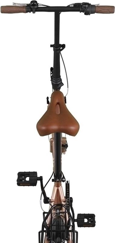 Altec - Cunda - Vouwfiets - Zalmroze - 20 Inch - 3 Versnellingen - V-Brakes