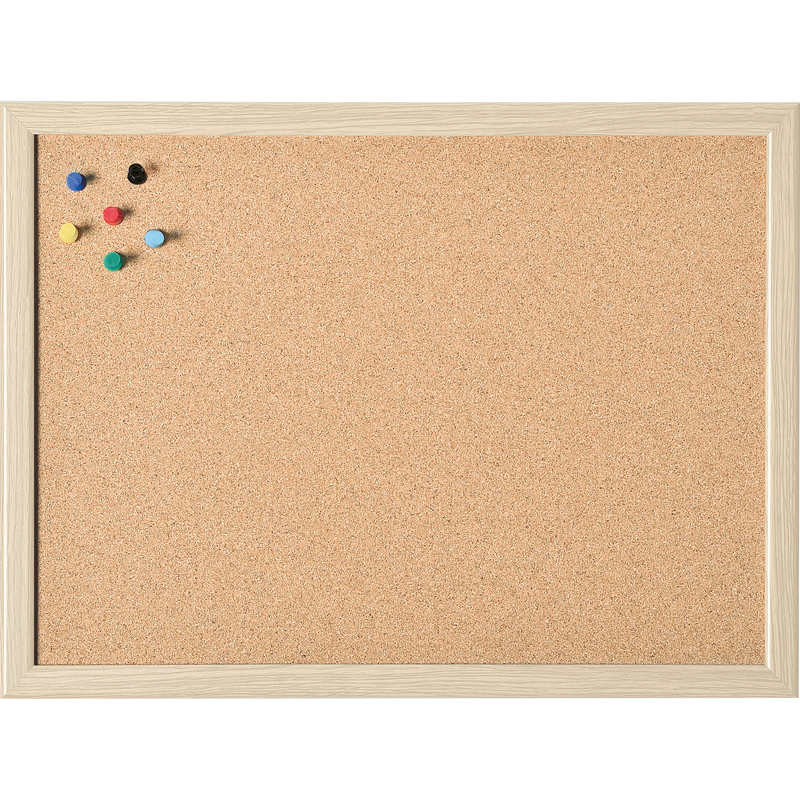 Magnetoplan Pinnwand, 80 x 60 cm, Kork