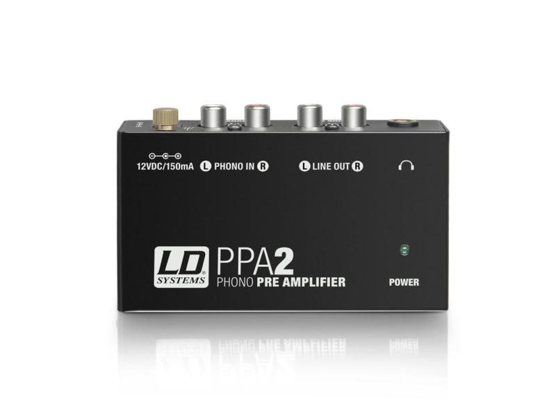 LD Systems Vorverstärker PPA 2 Phono-Vorverstärker und Entzerrer