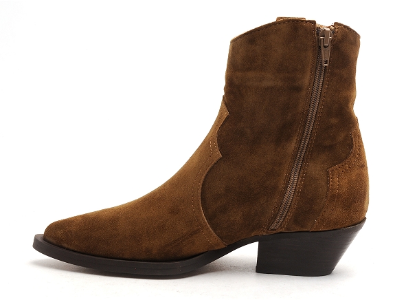 Alpe boots bottine talons femme 2072 marron