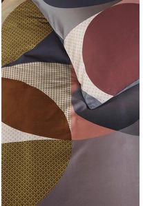 Beddinghouse Dutch Design - Regal - Dekbedovertrek - Multi - 140 x 200 / 220 cm - 100% Biologisch Katoensatijn