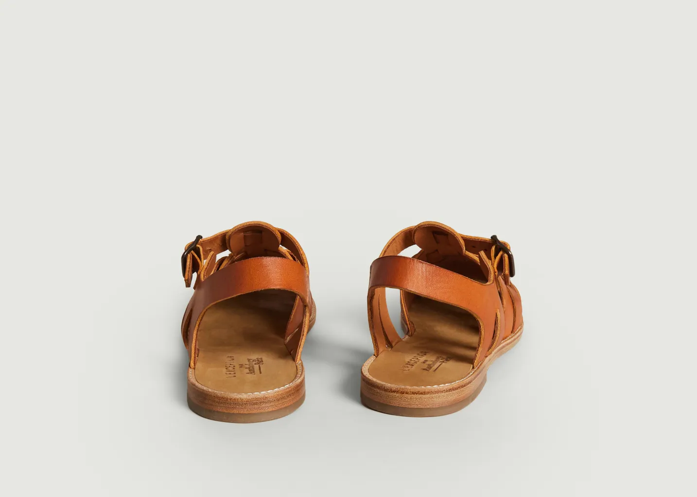 Sandales en cuir Bindi L'Exception x Anthology L'Exception Paris