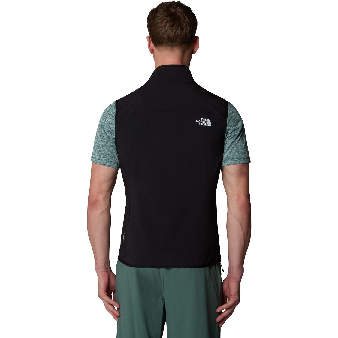 The North Face® Nimble Softshellweste Herren schwarz