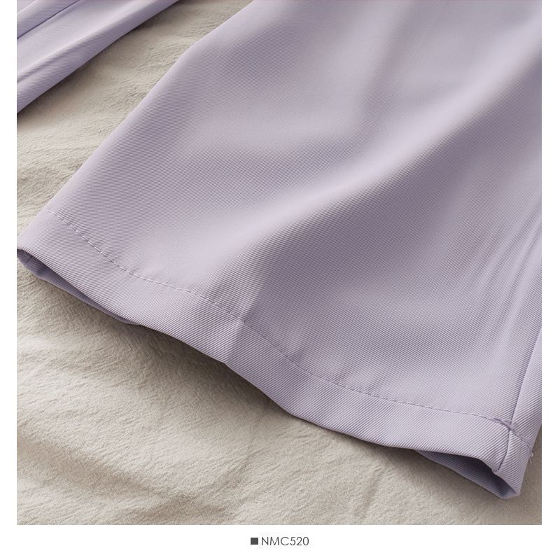 Lemongrass - Wijde pantalon met hoge taille