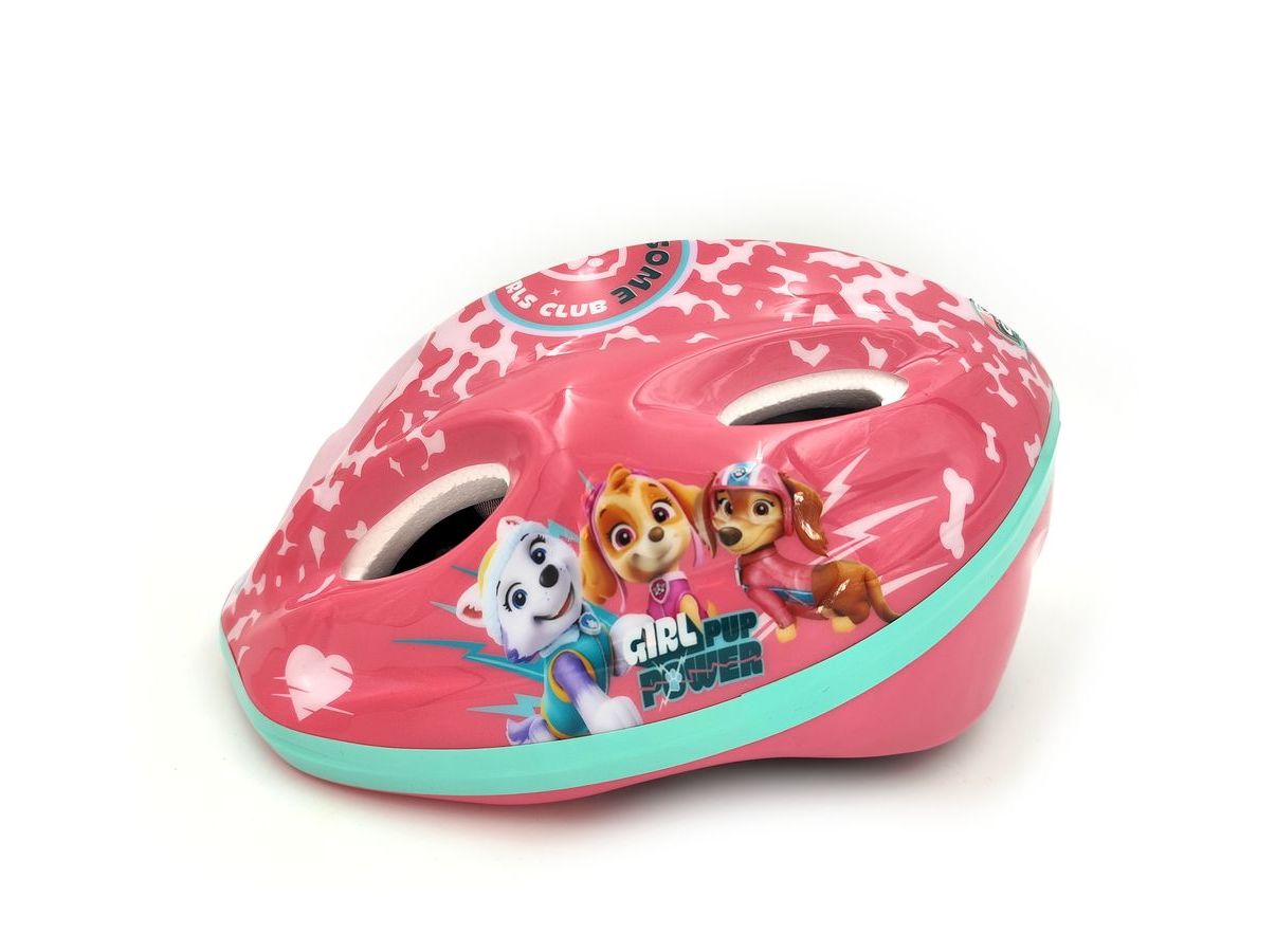 CAPACETE CRIANÇA PATRULHA PATA ROSA