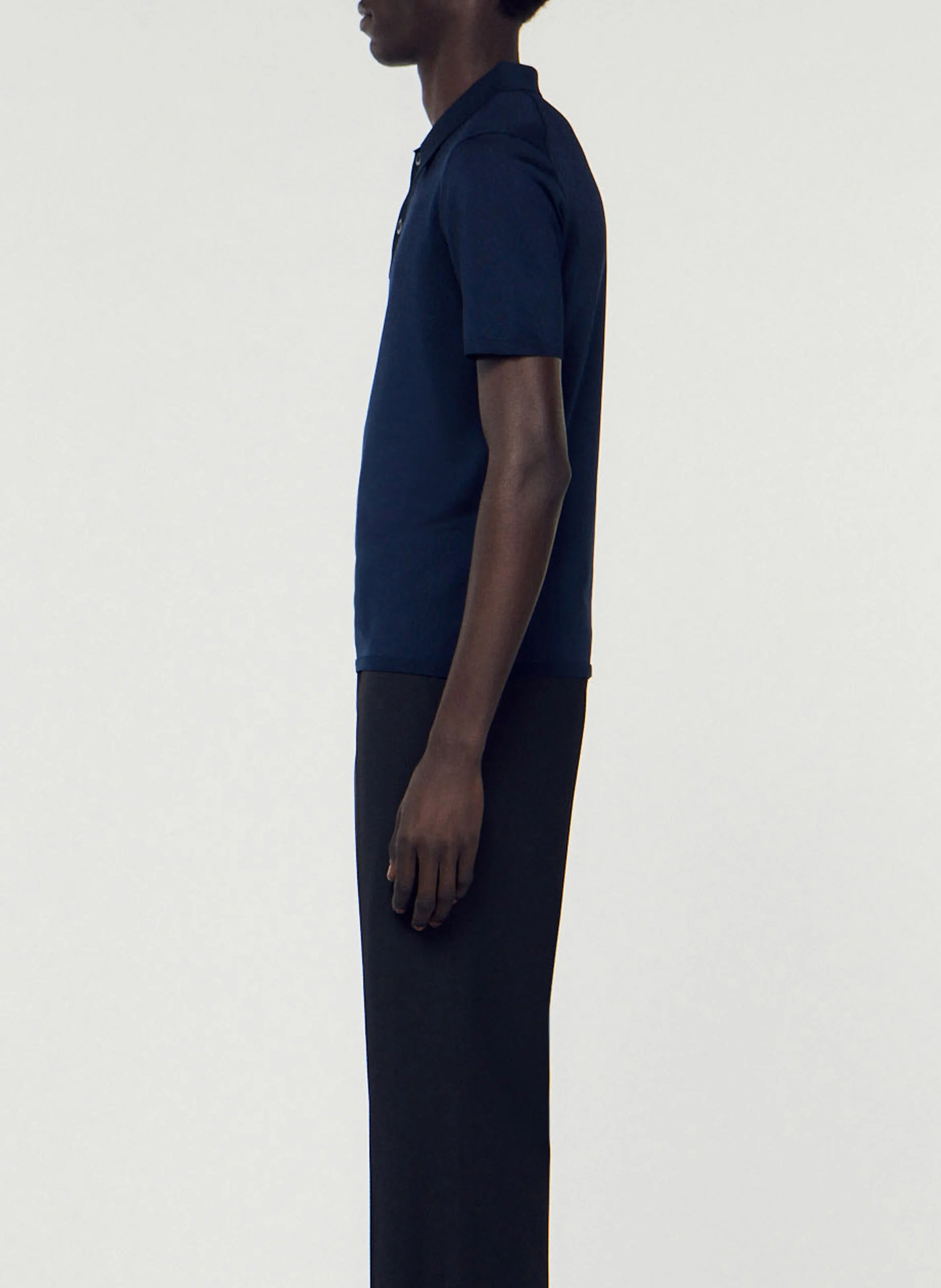 Polo regular fit| Bleu