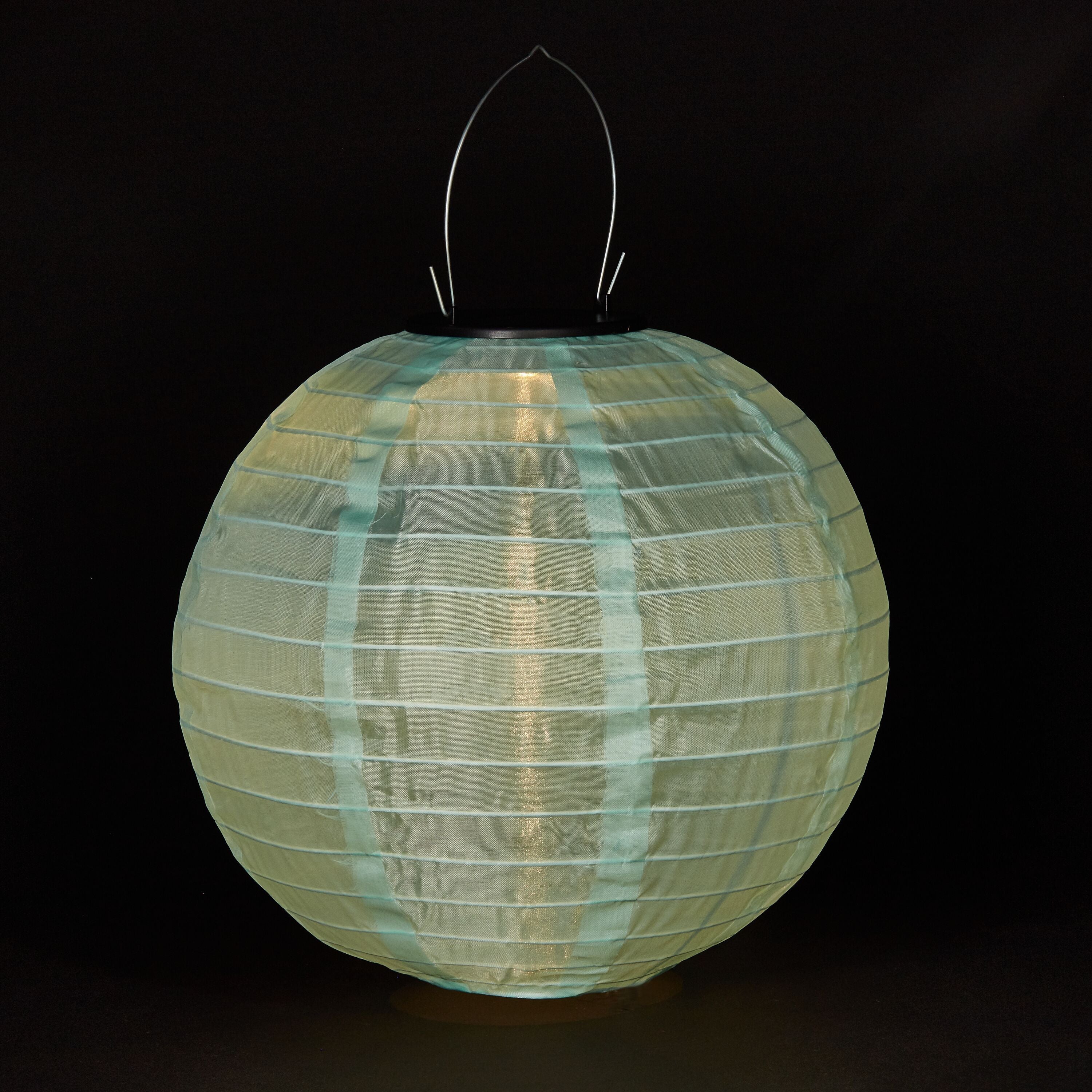 LILLY Solar Lampion - Hellblau / D: 25.0 cm