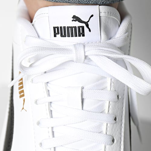 Baskets Puma Shuffle 309668 Puma White Puma Black Gold