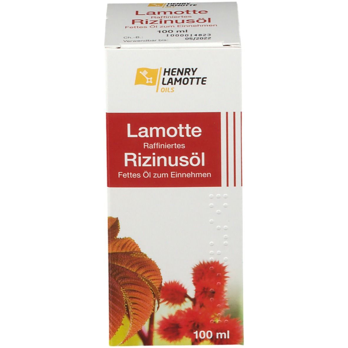 Lamotte Rizinusöl raffiniert