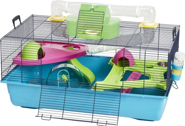 Savic Hamster Heaven Metro 80x50x50, blå/blå