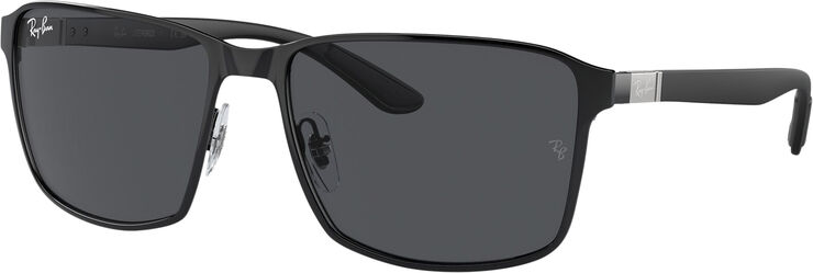 Ray-Ban RB3721 Matte black on black