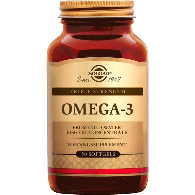 Solgar Omega-3 Triple Strength 50 softgels