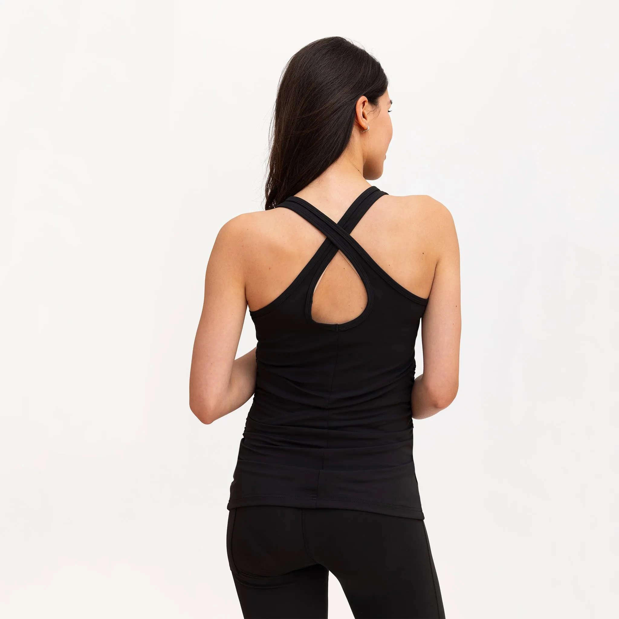 Bella Maternité Camisole Athlétique Noire