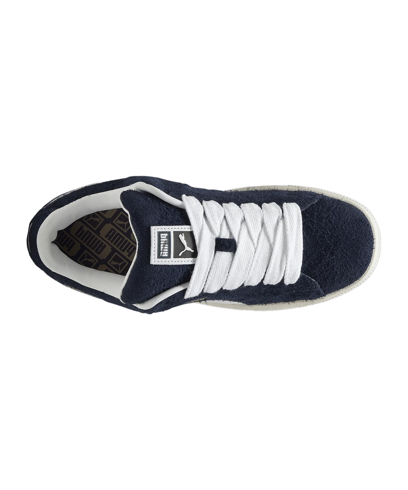 PUMA Suede XL Hairy Blau Weiss F01