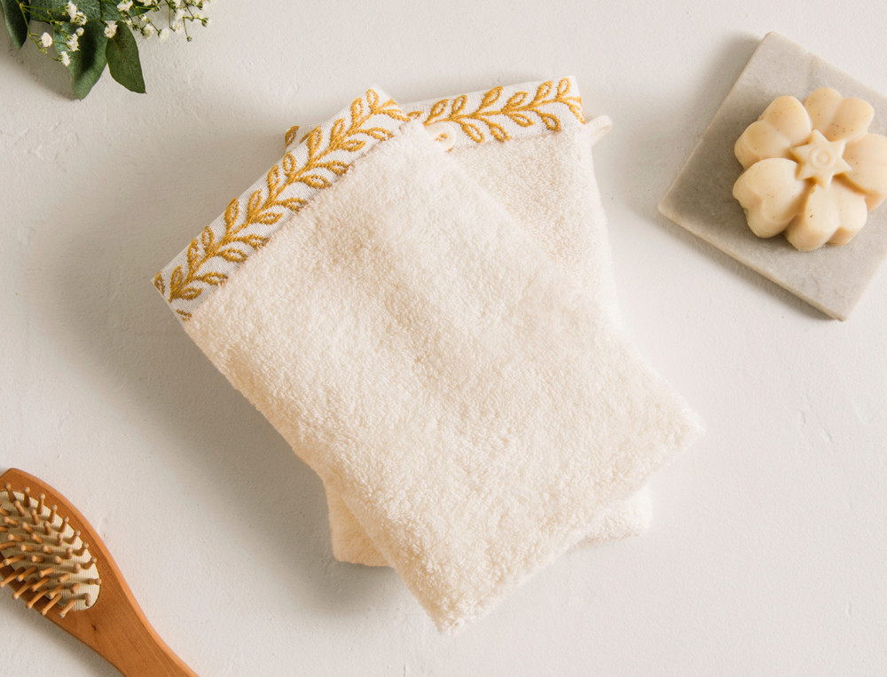 Drap de bain-De fleur en fleur